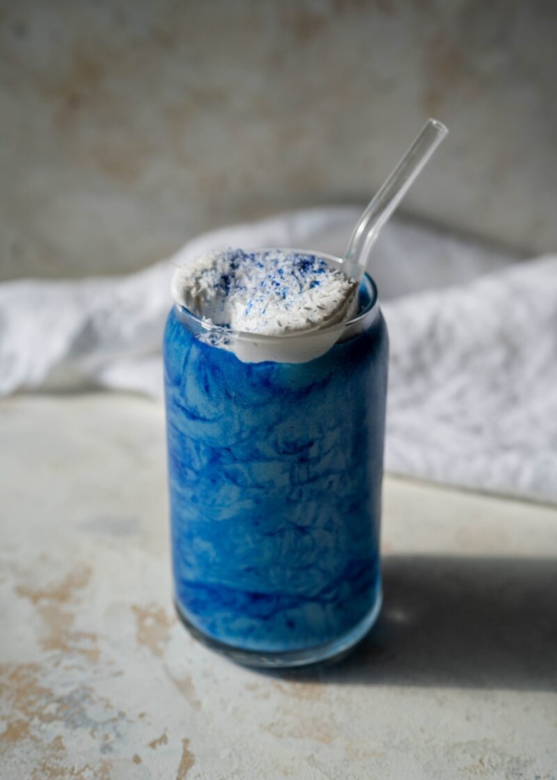Blue Spirulina Colada Smoothie