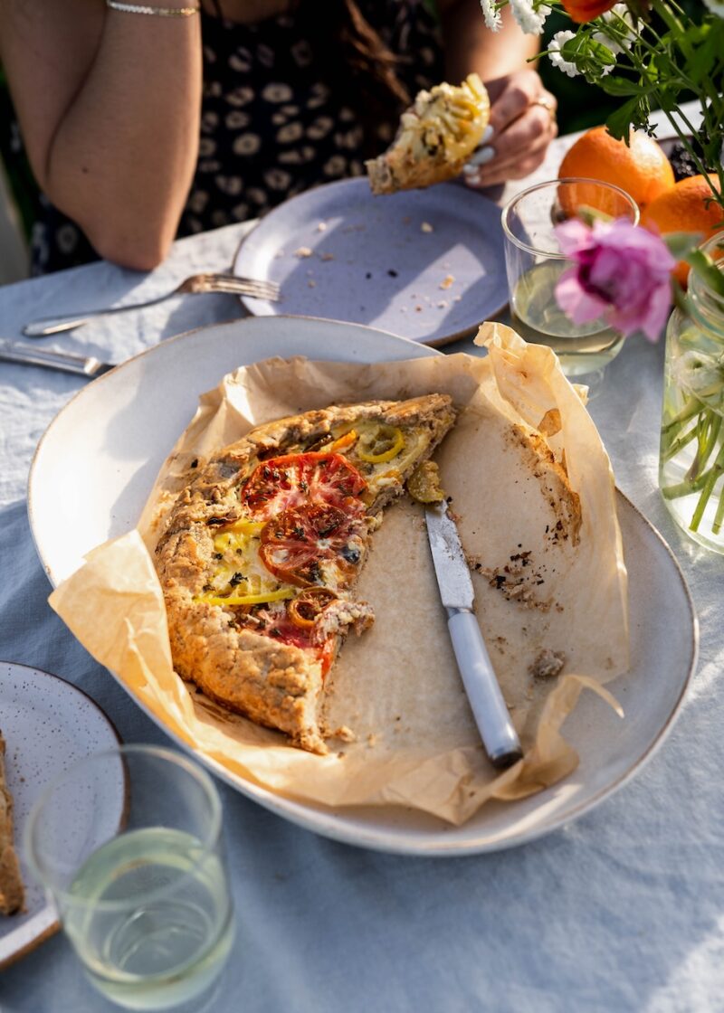 Gluten-Free Tomato & Mascarpone Galette